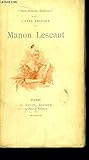 Manon Lescaut. - L'ABBE PREVOST