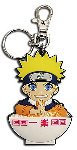 Llavero de PVC de Naruto con cuenco de ramen el regalo ideal para fans de la serie