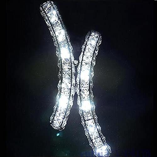 Lampe lighting LED K9 crystal wall lampadaire diamant luminaire escalier