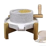 WAZCSD Getreidemühle aus Stein, Mühle Kornmühlen, Handgemachte...