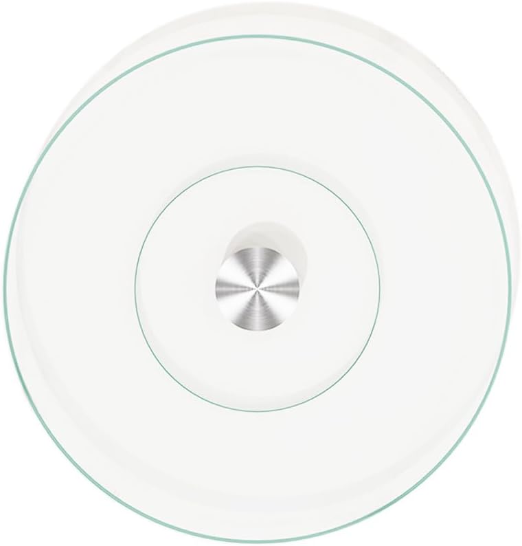 35" Glass Lazy Susan Turntable for Dining Table - Large Round Clear Tabletop Rotating Tray Tempered Glass Serving Plate Silent & Smooth Spin