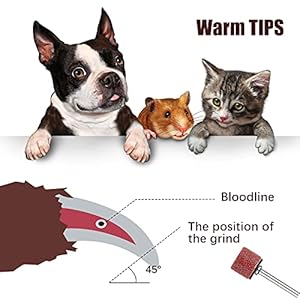   22-Pet-Nail-Grinder-Replacement-Kit-with-Grit-Sanding-Bands-Pet-Smoother-Claw-Care-Black-Grinding-Drums-Dog-Nail-Grinder-Replacement-Dog-Claw-Grooming-Supplies12-Inch-60-Grit-and-100-Grit