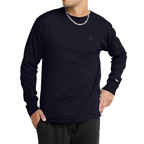 Champion Herren Classic Jersey Long Sleeve Tee T-Shirt, Blickdich...