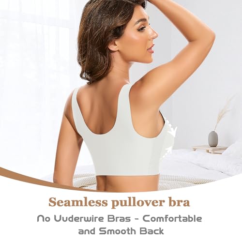 Image of DOCUMO Seamless Back Smoothing Bras for Women