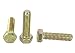 5/16-18 x 1-1/4" Hex Head Bolts, Grade 8 (3/4" To 4" Lengths in Listing) Hex Head Cap Screws (5/16-18x1-1/4 (50pcs))