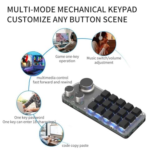 Clavier programmable amovible à chaud avec switch swappable noir - 7