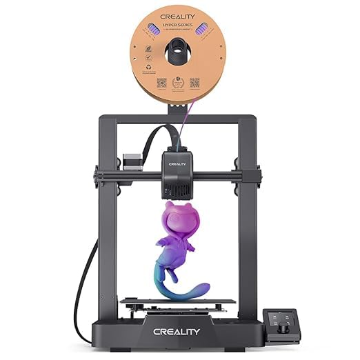 Creality 3D Printer 250mm/s Printing Speed DIY 3D Printers with CR Touch Auto Leveling Sprite Direct Extruder Auto-Load Filament Dual Z-axis Y-axis Print Size 222225cm Ender 3 V3 SE