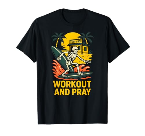 Faith Fitness Workout Pray Cool Homme Christian Faith T-Shirt