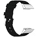 Fit for Garmin Forerunner 35J Nylon Watch Bands Women Men, ForeAthlete 35J Replacement Band Accessory Straps Wristbands Bracelet Fit for Garmin Forerunner 35 / Forerunner 30 Smart Watch (Black)