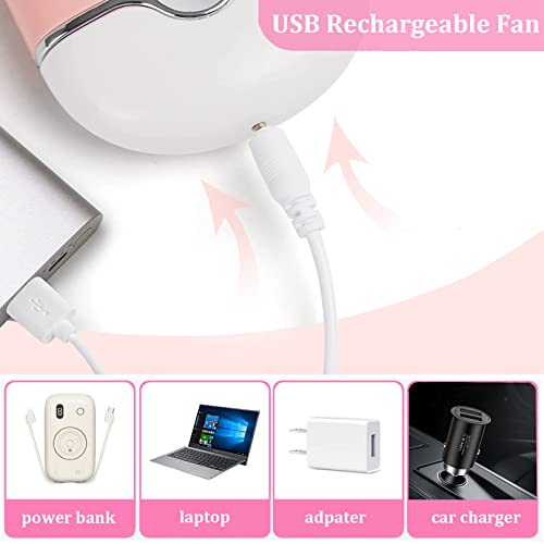 Toedo Usb Eyelash Fan Mini Lash Fan Dryer Handheld Fan Air Conditioning Blower With Built In Sponge For Eyelash Extension #TOP4