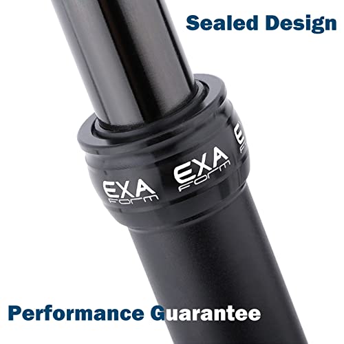 Exa Form Upgraded Speed Up 27.2Mm Cable-Less Hydraulic Dropper Seatpost, 100Mm Travel Dropper Post For Mtb/E-Bike/Road Bike-27.2Mm*410Mm #TOP3