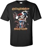 Bruce Dickinson Accident of Birth 1997 Jester Album Cover T-Shirt(Large)