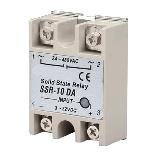 SSR-10DA relais statique monophasé à commutation rapide et sans usure pour tension alternative