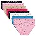 Produktbild ReKoe 8er Pack Damen Baumwolle Basic Slips Mit Muster Mehrpack Hipster Basic Pant, Größe:44/46 = (Etikett XL)