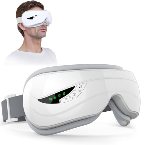 Heated Eye Massager with Music & Compression
