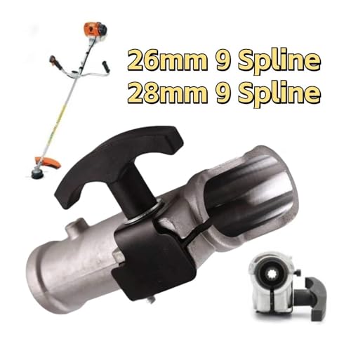 Pince de jonction 26mm 9 cannelures anti-vibration pour débroussailleuse - 5