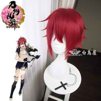 刀剣乱舞 信濃藤四郎 風 ウィッグ 刀剣 とうらぶ コスプレ キャラウィッグ Amazon.co.jp: 刀剣乱舞 とうらぶ 信濃藤四郎 コスプレウィッグ