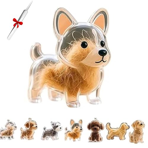 Airbil Dog Hair Collector Keychain Memorial Capsule