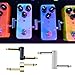 XIUOYN 2 Pack Guitar Pedal Coupler, 1/4 inch Guitar Effects Pedal to Pedal Connector Type Male to Male Plug Connector