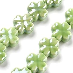 Green Clover Beads_30 pcs