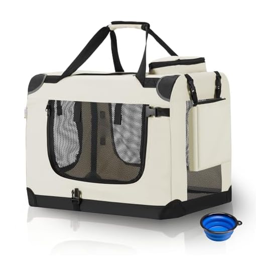Faltbare Hundetransportbox für Reisen