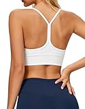 JTSONN Sujetador Deportivo para Mujer con Espalda en Y Transpirable Tirantes Finos Yoga Sujeción Media Bra Deportivo Copas Extraíbles Ropa Interior Deportiva sin Aros de Acero para el Fitness Running
