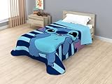 Disney Colcha Bouti Infantil Cama 90, Colcha Ligera Entretiempo (Stitch JE14472VL)
