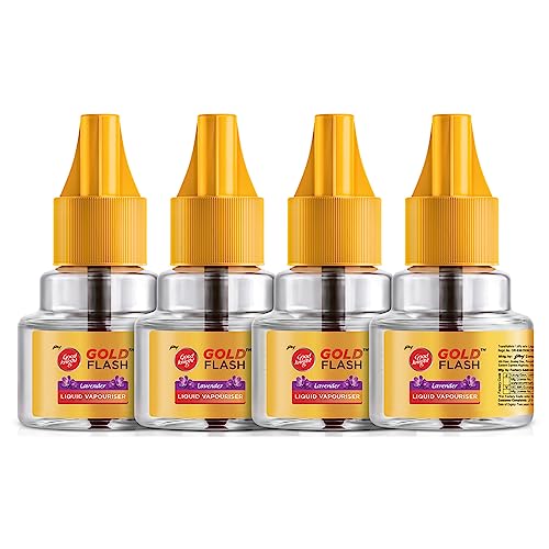 Good knight Flash Liquid Vapourizer | Mosquito Repellent Refill | Lavender Fragrance | Pack of 4 (45ml each) (B0C86RTS5X) Amazon Price History, Amazon Price Tracker