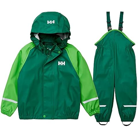 Helly Hansen Unisex Kinder Kids Bergen 2.0 PU-Regenset Regenanzug Cover
