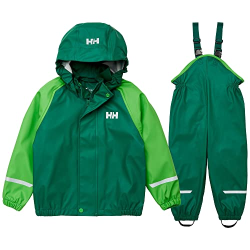 Helly Hansen Kinder Unisex K Bergen 2.0 PU Regenset, Malachit, 7