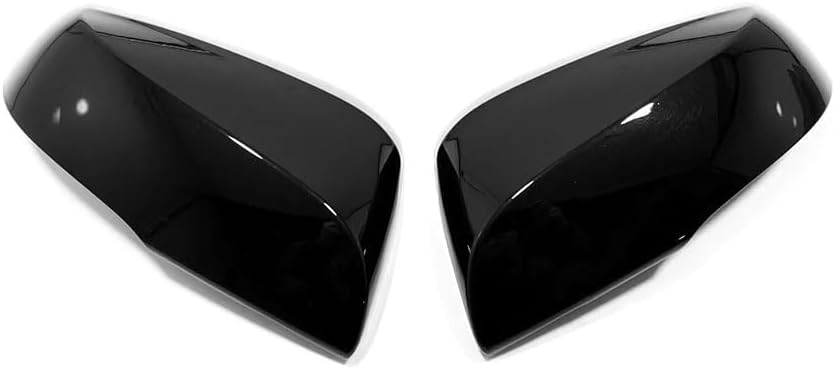 Car Exterior Accessories Compatible With Toyota New Grand Highlander 2024 2025 2026 Door Rear View Side Mirror Cap Cover Trims ABS 2PCS(Glossy Black Style) With Turn Signal Light