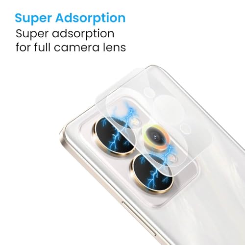 Image of FIRST MART Camera Lens Protector for Redmi Note 15 | 9H Tempered Glass, HD Clear, Scratch Resistant, Anti-Fingerprint, Case-Friendly | Crystal Clear, Pack of 1