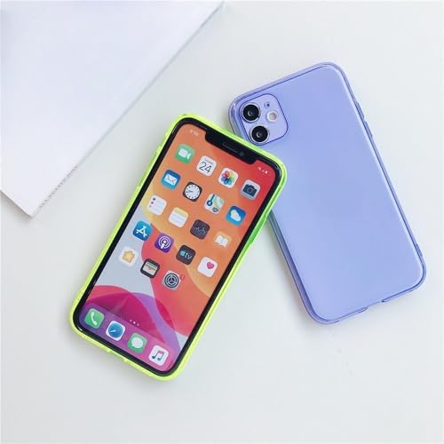 Coque bleu fluo transparente pour sublimer le design de l'iPhone XS Max - 3
