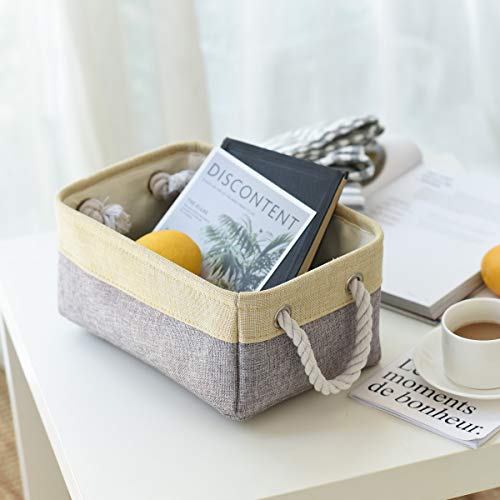 image for TheWarmHome Storage Baskets for Organizing - 11.8x7.8x5.2 inch Small 6
