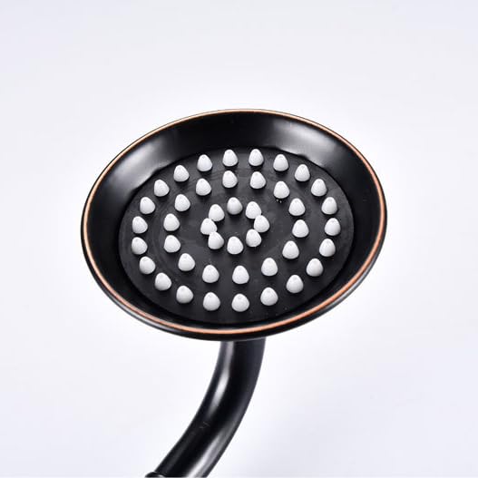 Grifo Ducha Vintage Laton Grifo Monomando para Bañera con Ducha Manual Grifo de Ducha Grifo Bañera y Ducha Juego, Negro Antiguo B