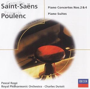 Poulenc / Saint-Sans - Orchestral Works [Audio CD] Roge, Pascal and Dutoit, Charles