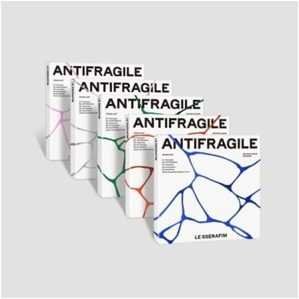LE SSERAFIM ANTIFRAGILE 2nd Mini Album COMPACT Version CD+Booklet+Photocard+Postcard+Tracking (PINK DIAMOND Version)