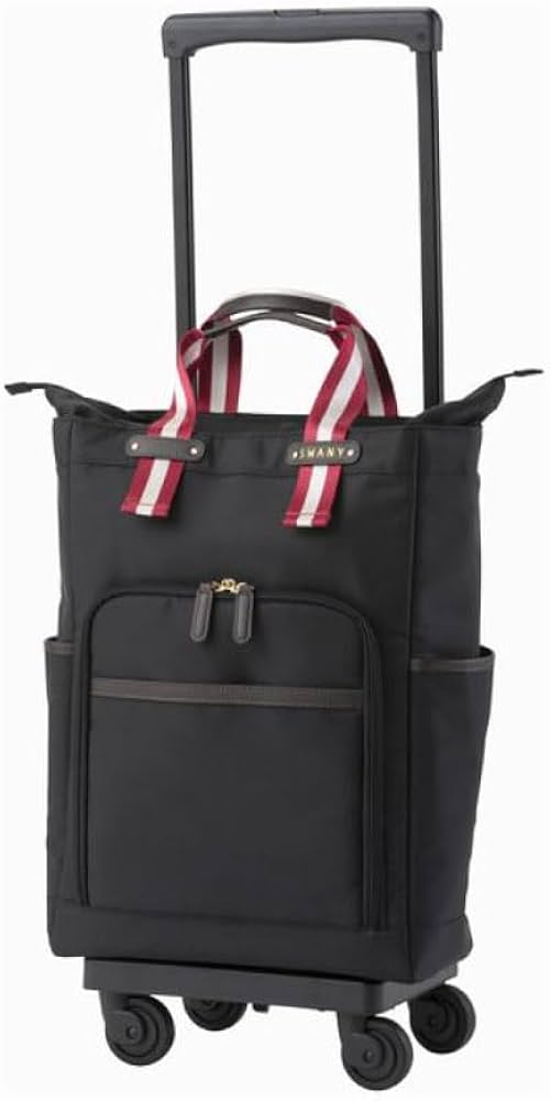 Amazon｜スワニー キャリーバッグ 4輪 座れる 座面付き ポルド
