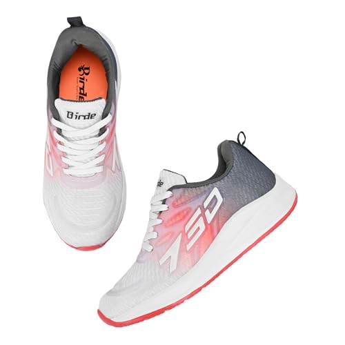 Image of Birde Men's Sports Shoes | Lightweight Running Shoes for Men | Breathable Walking Shoes with Cushioned EVA Sole | Comfortable Gym Sneakers