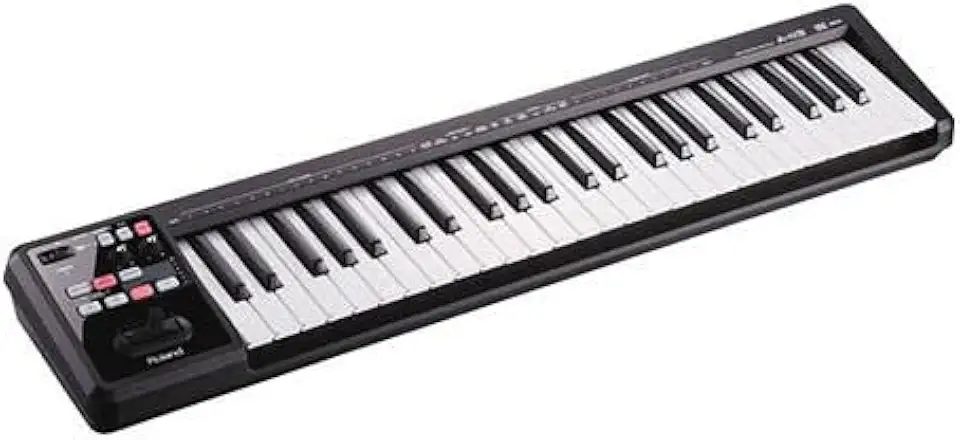 Roland Controlador de teclado MIDI leve de 49 teclas, preto (A-49-BK)