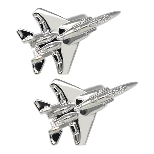 Airplane Cufflinks Men Gift Aviation Fan Plane Cuff links In Box