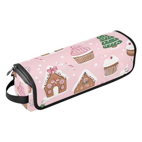 GuoChe Hot Hair Tools Travel Bag and Heat Resistant Mat Cupcakes Pattern Sweet Theme miniatura 1
