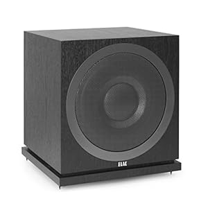ELAC DEBUT SUB 3010 Subwoofer met app-besturing, zwart decor