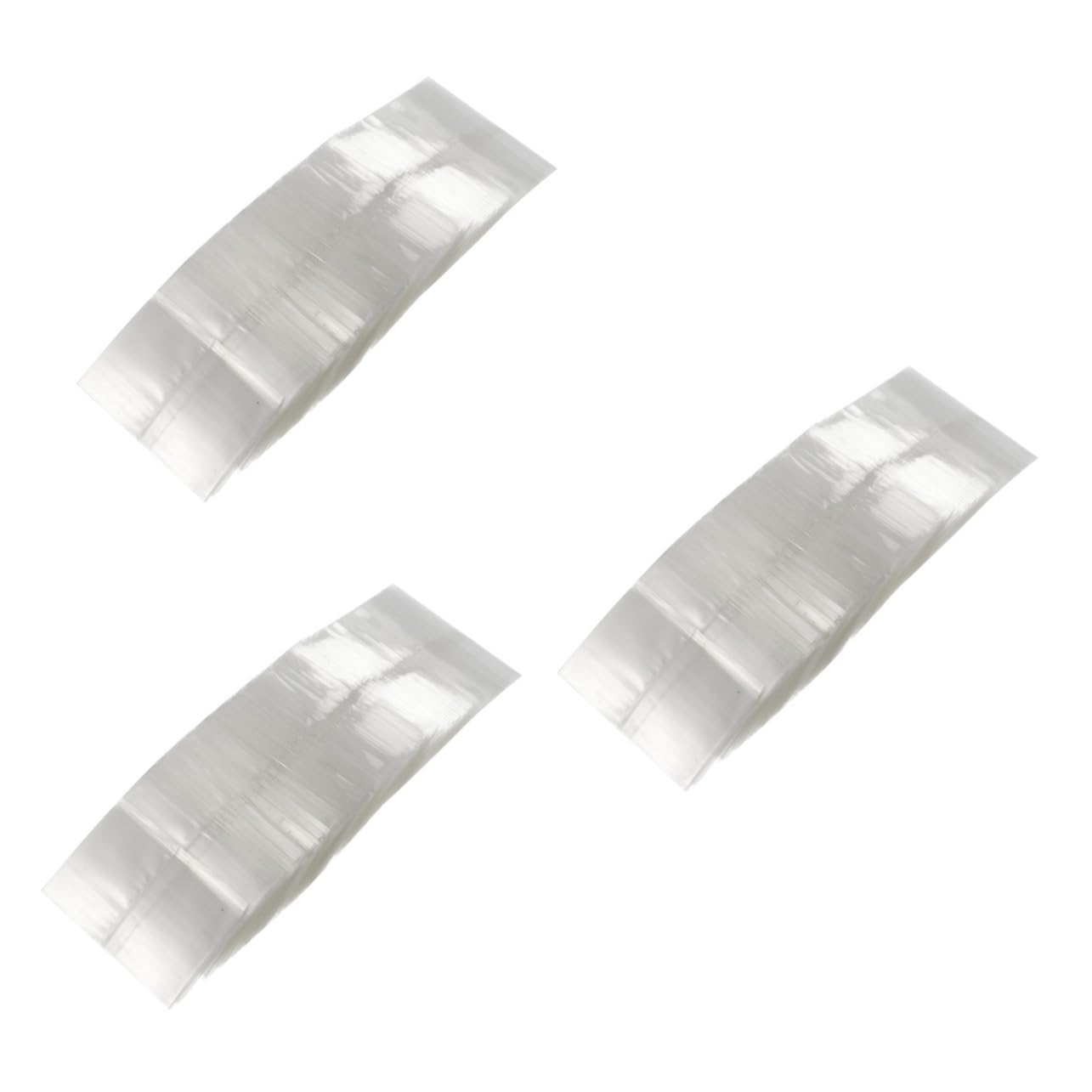 Cabilock 3sets Heat Shrink Wrap Bags Premium Bottle Sealer Film for Freshness Preservation for Food Storage Industrial Packing Fits Caps 400pcs*3