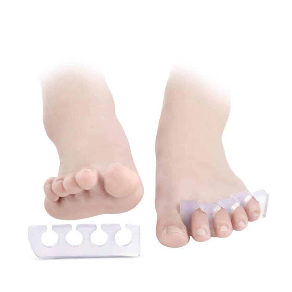 separadores de dedos, separador de dedos, estirador de dedos de gel y separador de dedos. Alivio de juanetes, dedos en martillo, pedicura, for mujeres y hombres. Alivio instantáneo del dolor después d