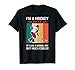 Regali per hockey su ghiaccio Camicia da hockey su ghiaccio Regalo giocatore di hockey Maglietta