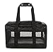 Sherpa Original Deluxe Travel Pet Carrier, Airline Approved & Guaranteed On Board - Black Lattice, Medium