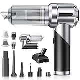 NVKHG Aspirateur à Main, 28000Pa Aspirateur à Main sans Fil, 3 en 1 Mini Aspirateur de V...