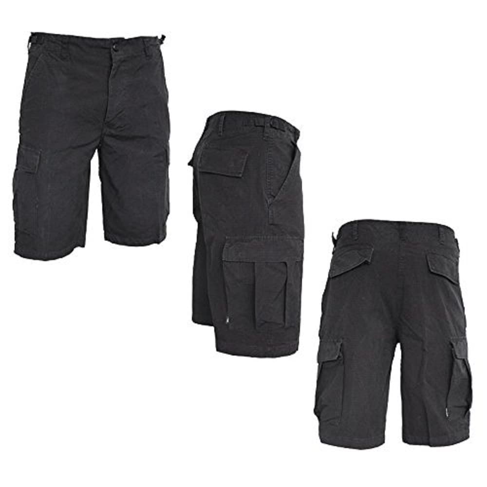Miltec US Bermudy CO Prewash Czarny 905