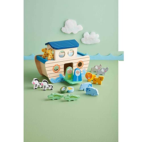 Image of Mud Pie Noah's Ark Shape Sorter Set